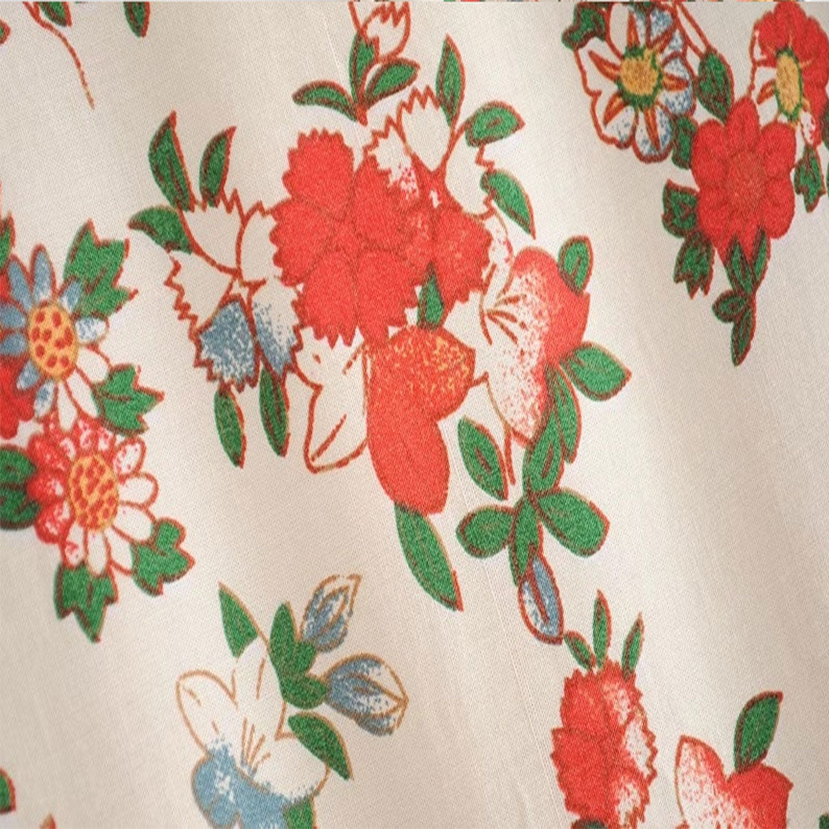 Wedding White Boho Floral Print Maxi Robe