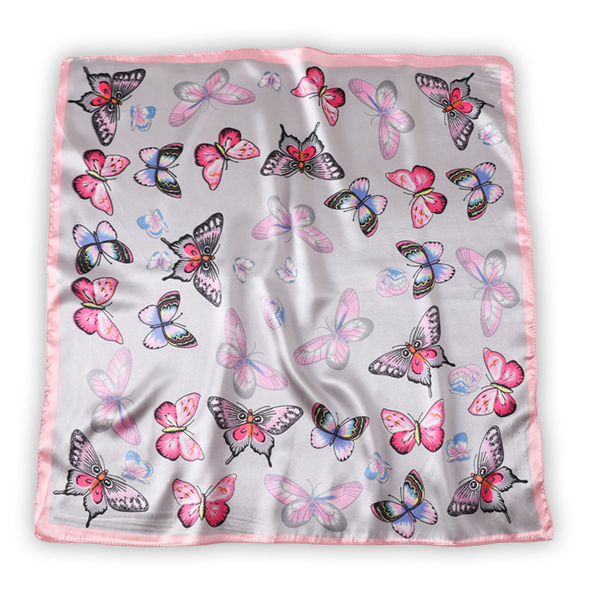 Mink Pink Butterfly Boho Scarf