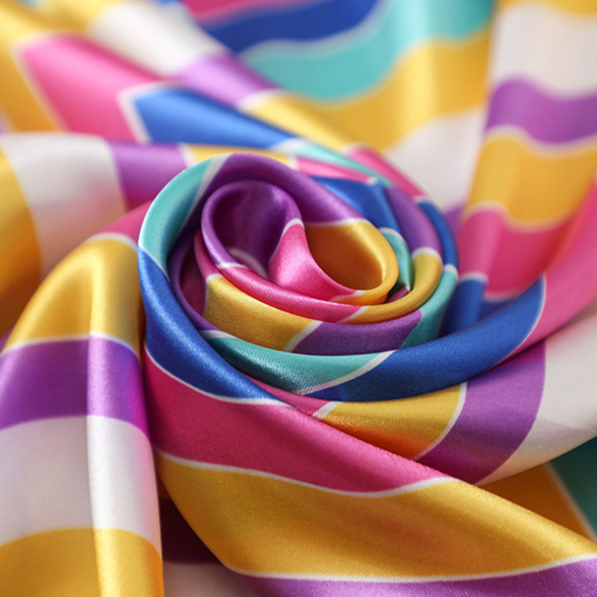 Purple Daze Abstract Boho Scarf