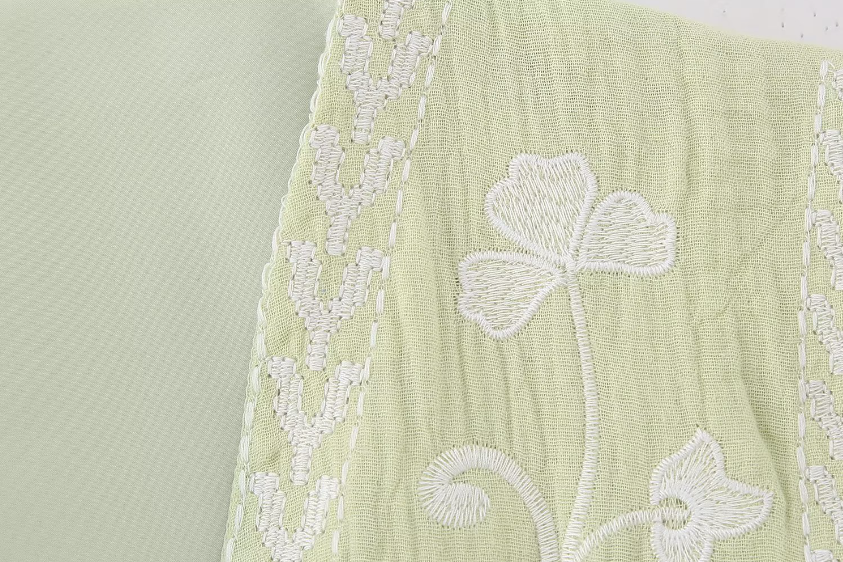Sage Blooms Boho Floral Embroidered Vest