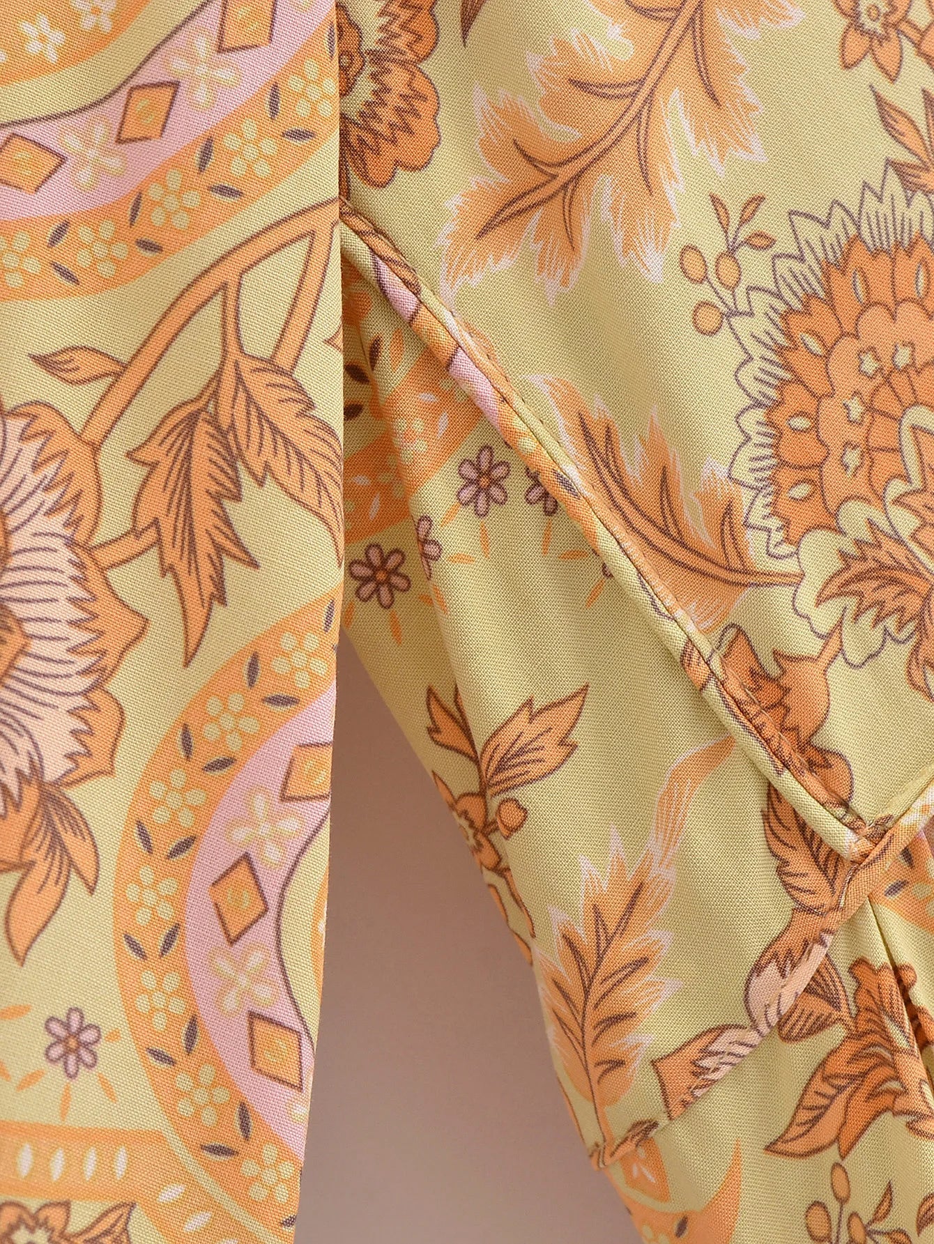 Sun-Kissed Bloom Boho Floral Print Maxi Dress
