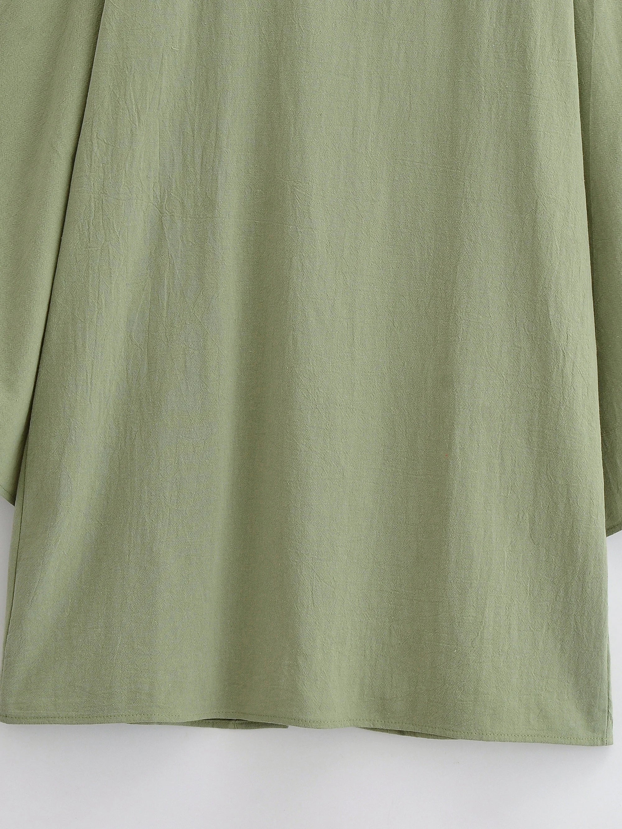 Sage Meadow Floral Embroidered Kimono Cardigan