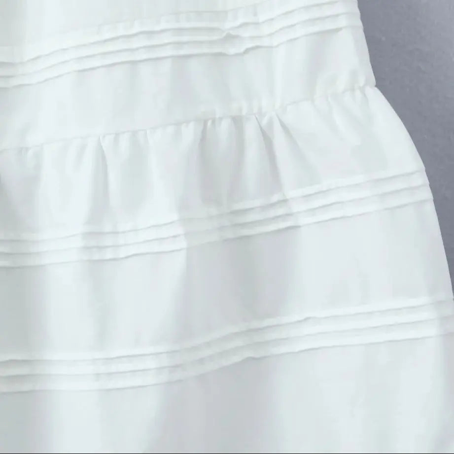 White Dawn Lace Midi Skirt
